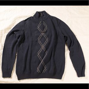Perry Ellis Argyle sweater